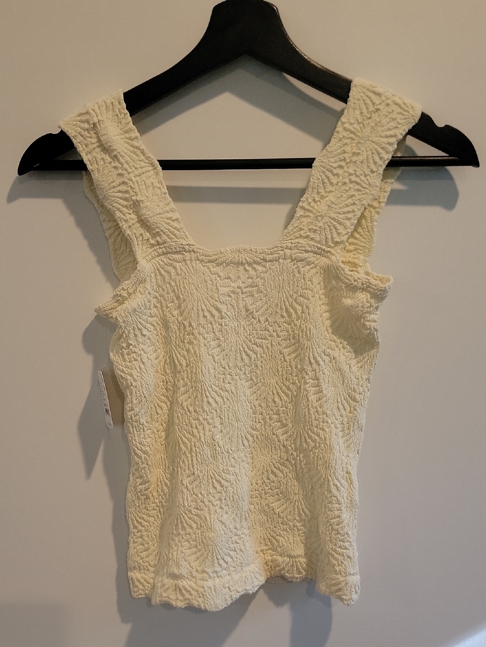 Free People Love Letter Floral Knit Camisole, Ivory, Medium/Large NWT!! - Picture 8 of 8